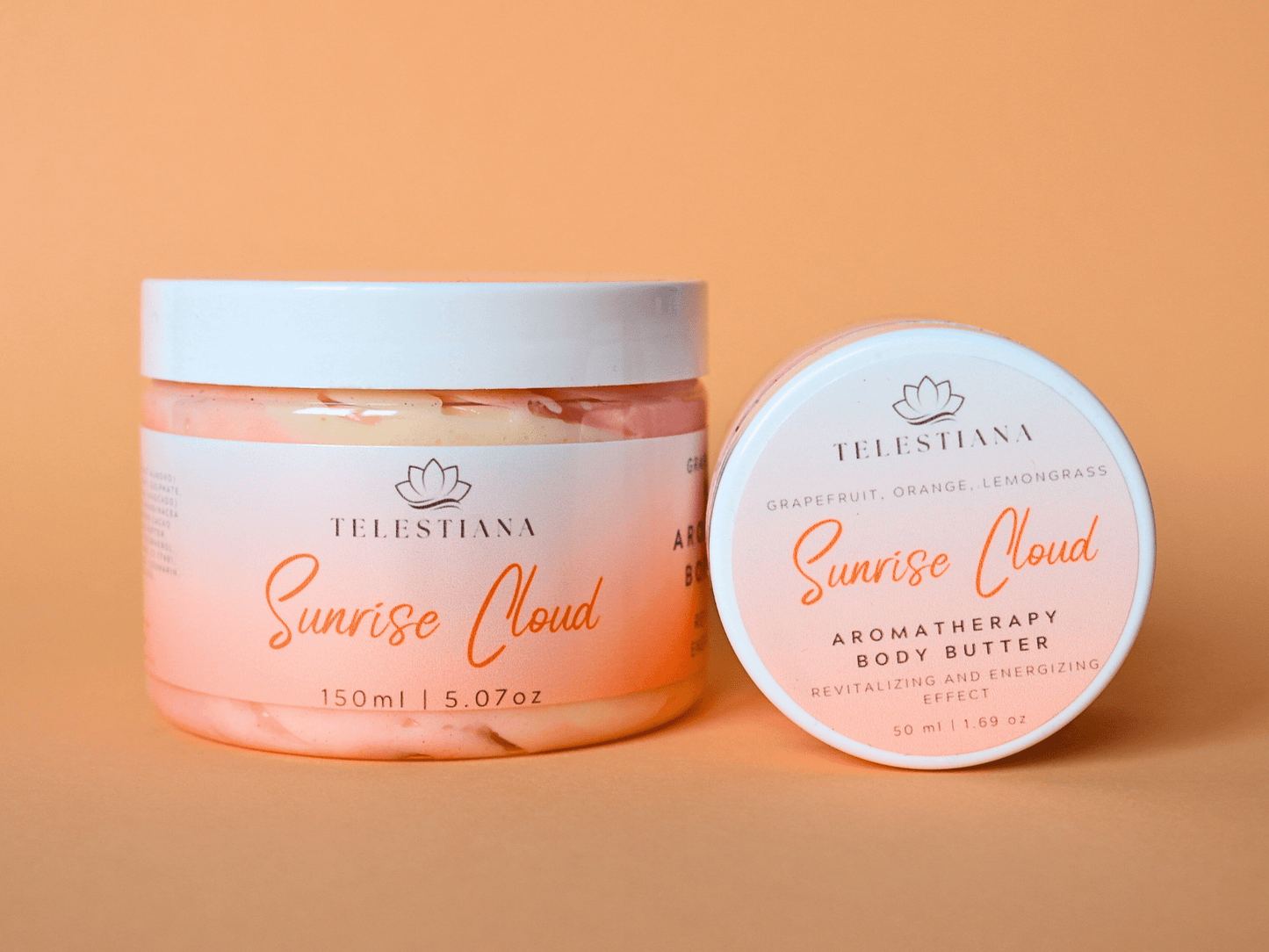 citrus energizing aromatherapy whipped body butter