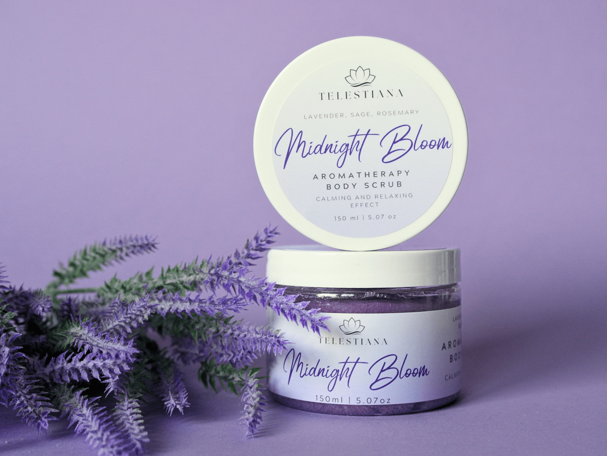 lavender relaxing aromatherapy emulsified body scrub