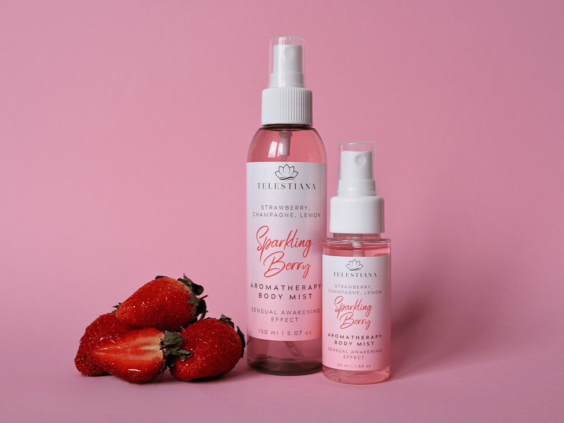 strawberry sensual awakening aromatherapy hydrating body mist